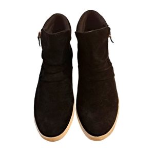 Keds Women's Midtown Black Suede Sneaker Booties Size 8